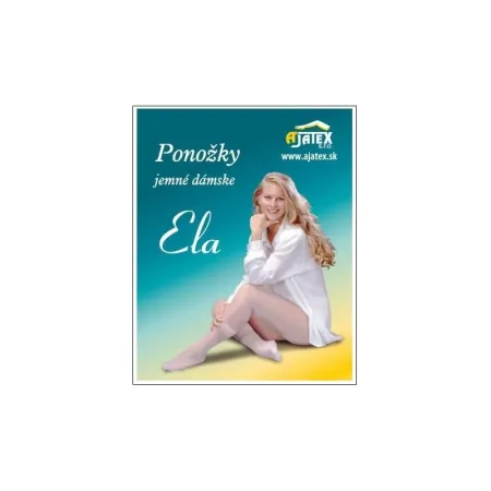 Jemné silonkové ponožky ELA